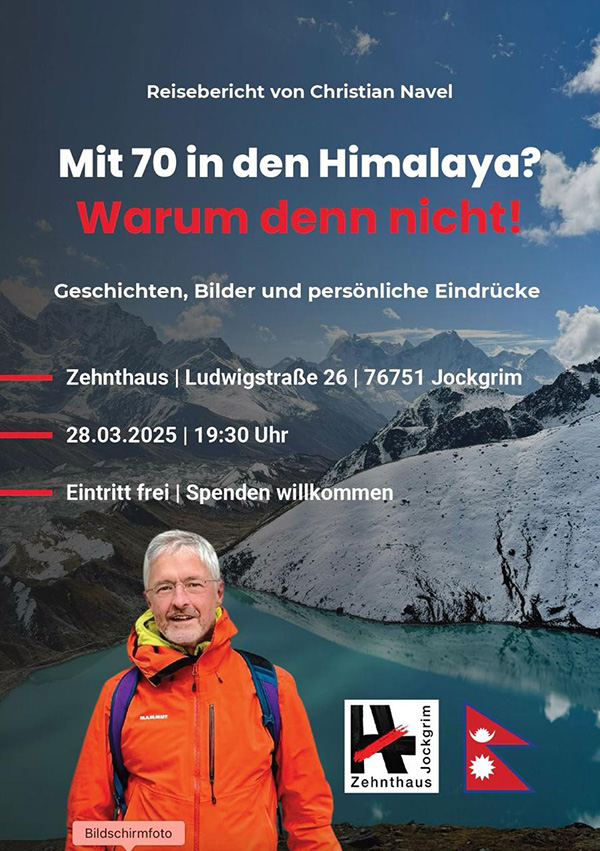 Mit 70 in den Himalaya - Warum denn nicht?